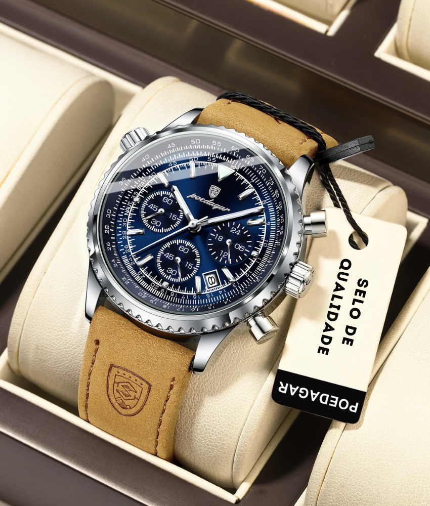 Relógio POEDAGAR Luxury Man