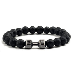 Pulseira de Pedra Vulcânica