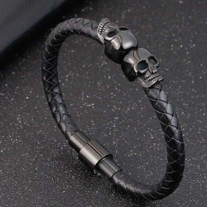 Pulseira Skull Magnético