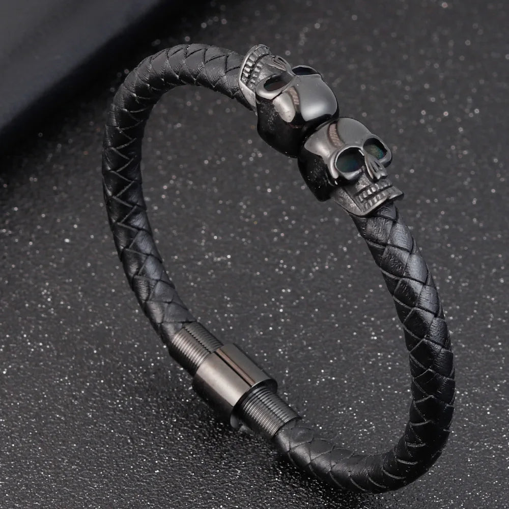 Pulseira Skull Magnético