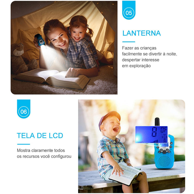 Walkie Talkie Portátil infantil - Órion Store