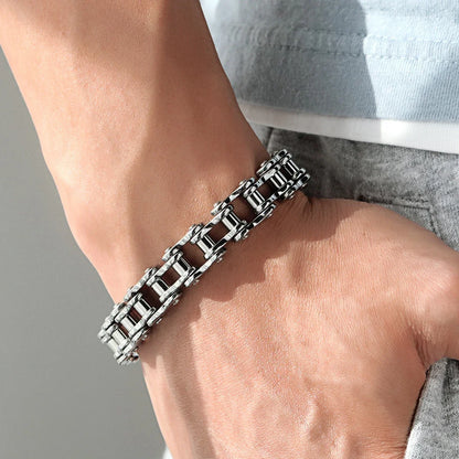 Pulseira Estilo corrente de moto