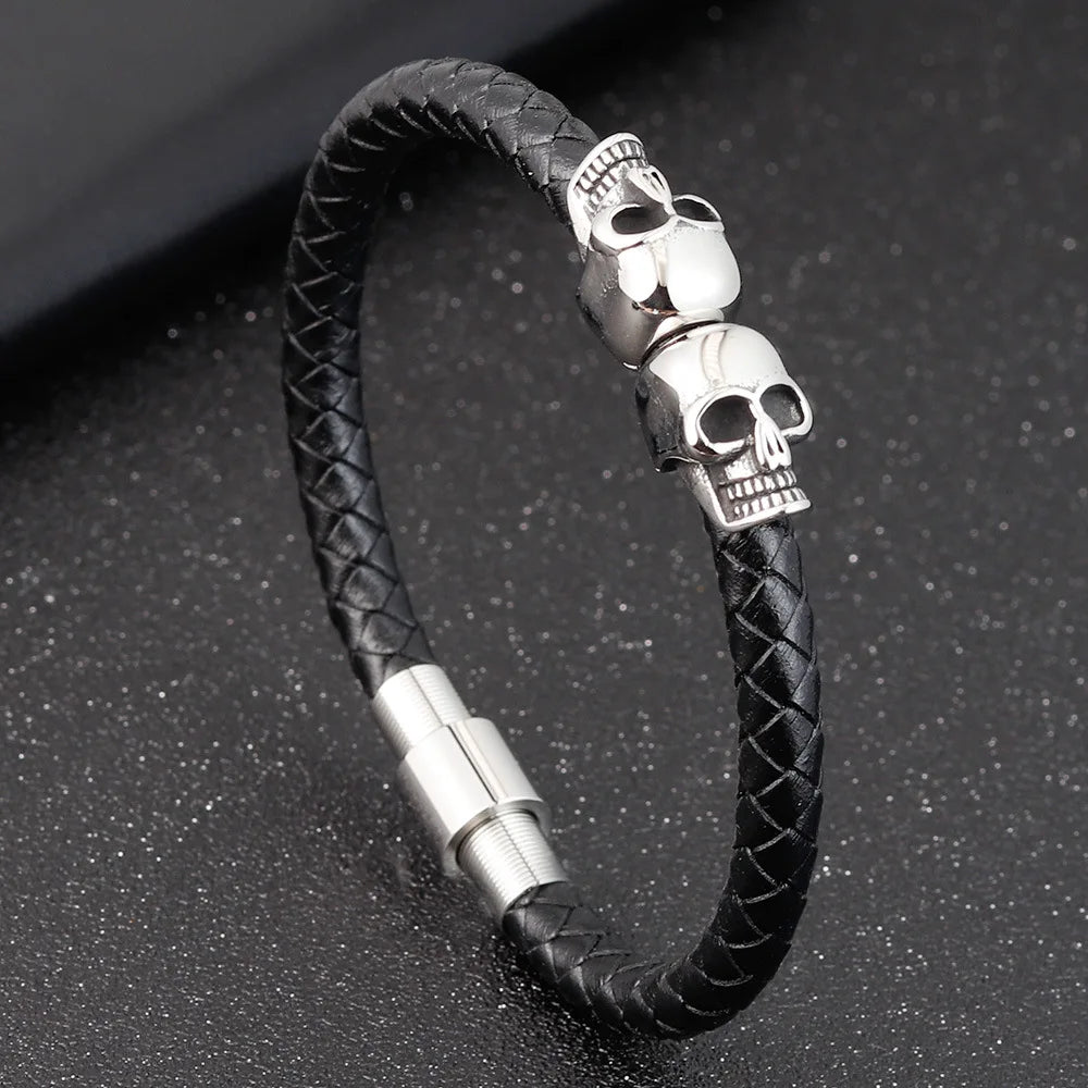 Pulseira Skull Magnético