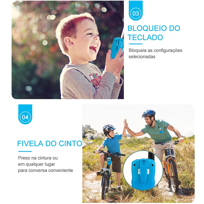 Walkie Talkie Portátil infantil - Órion Store