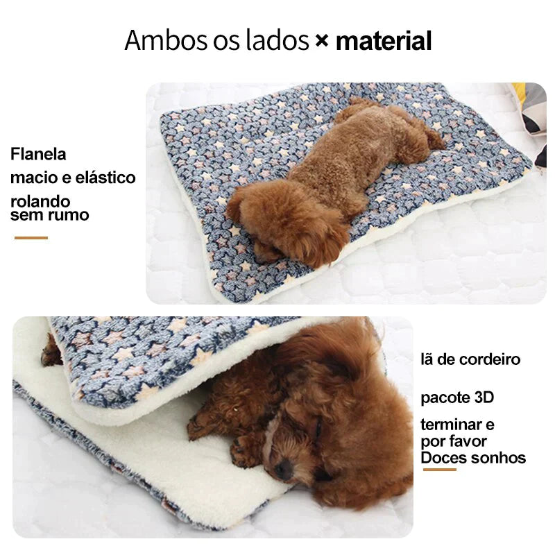 Cobertor peludo - serve como caminha para seu pet - Órion Store